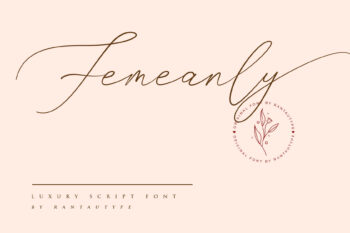 Femeanly Calligraphy Script Font