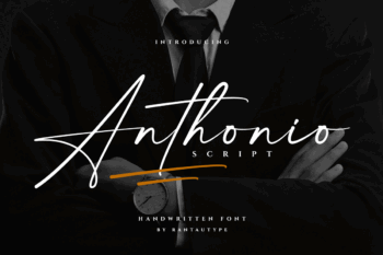 Anthonio Script Stylish font
