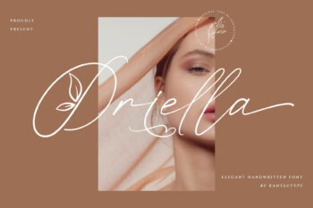 Oriella luxury handwritten  font