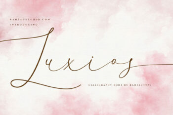 Luxios Script font