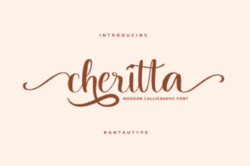 Cheritta Modern Calligraphy Font