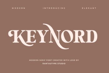 Keynord Modern Serif Font