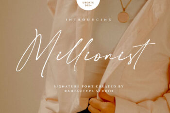 Millionist Elegant Signature Font