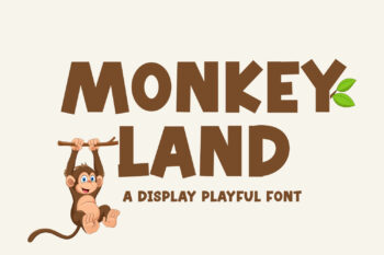 Monkey Land Playful Font
