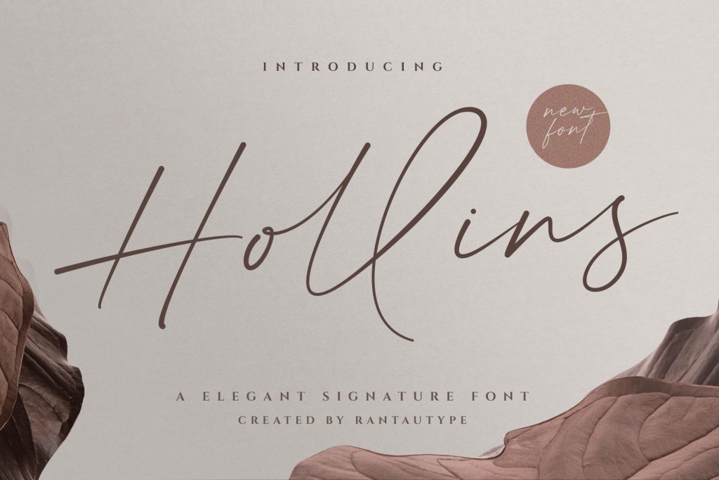 Hollins // Modern Handwritten Font « rantaustudio