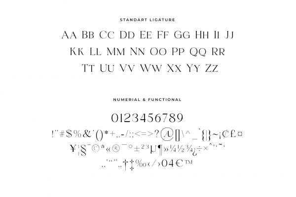 Mosseta // A Elegant Ligature Display Font « rantaustudio