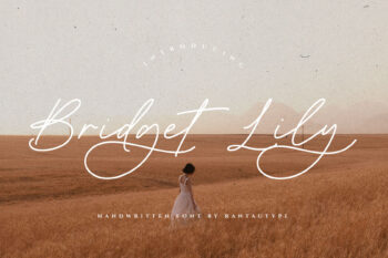 Bridget Lily Business Handwritten Font