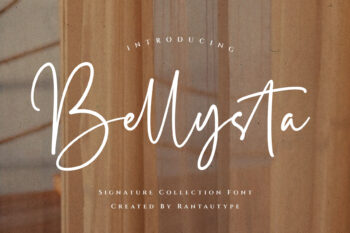 Bellysta Business Signature Font