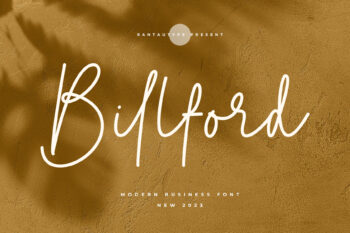 Billford Business Font