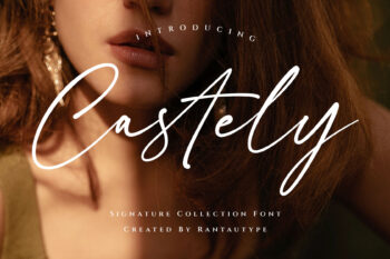 Castely Signature Business Font