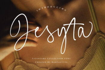 Jesyta Signature Font