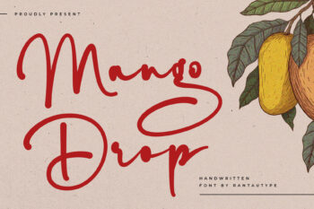 Mango Drop Modern Font