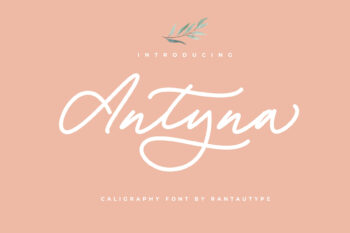 Antyna Handwritten Font