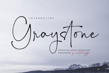 Graystone Elegant Signature Font
