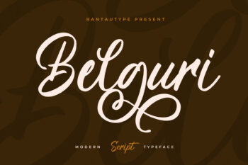 Belguri Script Font