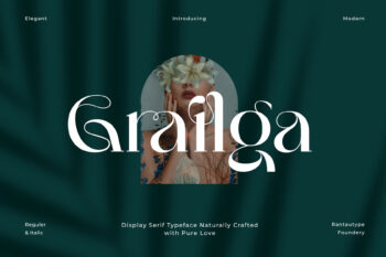 Grailga Modern Serif Font