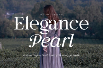 Elegance Pearl Display Serif Font