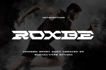 Roxbe Modern Sport Font