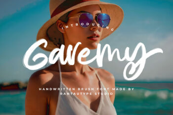 Garemy Handwritten Brush Font