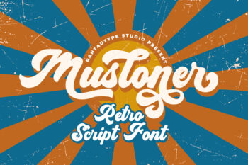 Musloner Bold Retro Font