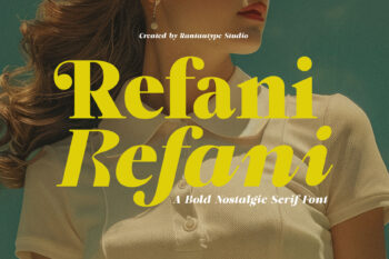 Refani Nostalgic Serif Font