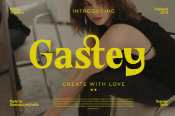 Gastey Bold Vintage Serif Font