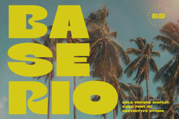 Baserio Bold Vintage Sans Font
