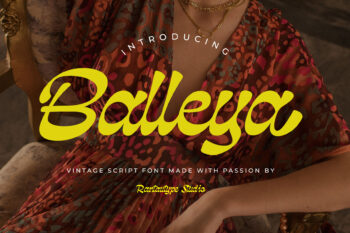 Balleya Vintage Script Font