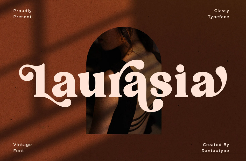 10. Laurasia Vintage Serif Font