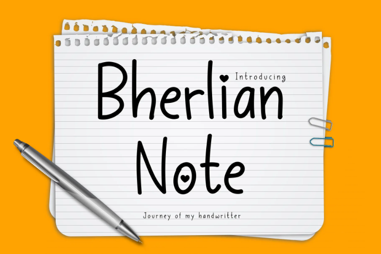 16. Bherlian Note