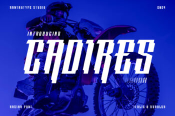 Cadires Racing Font
