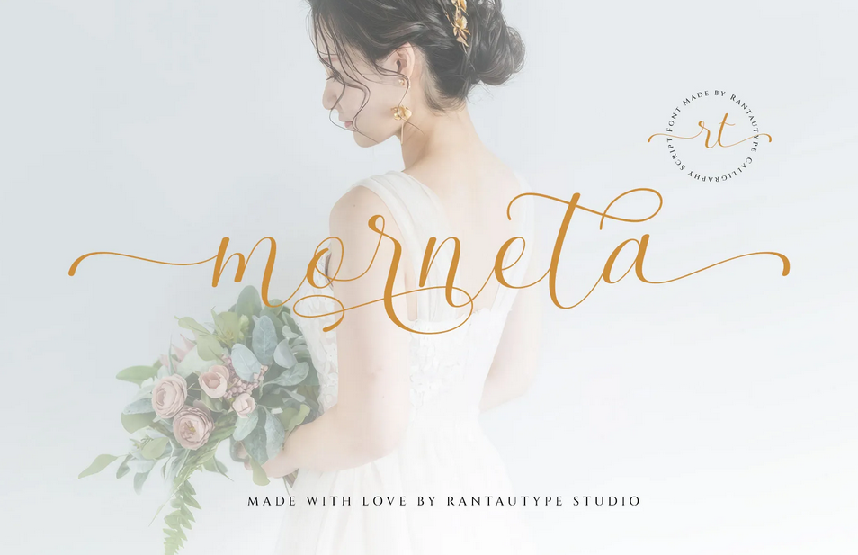 21. Morneta Calligraphy Script Font