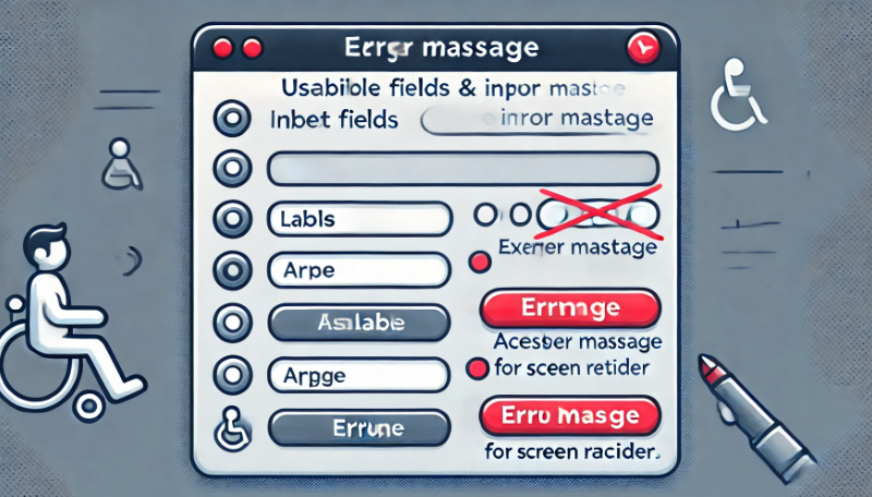 6. Design Accessible Forms