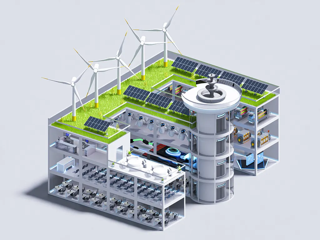 Eco-friendly Building design concept by Hoshi Studio