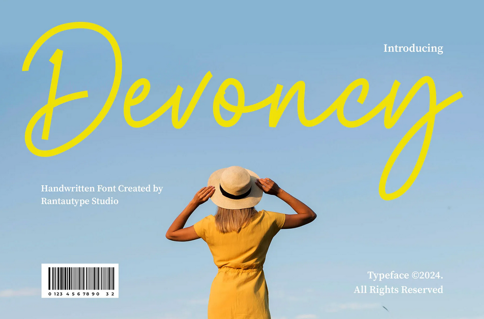 10. Devoncy Handwritten Font