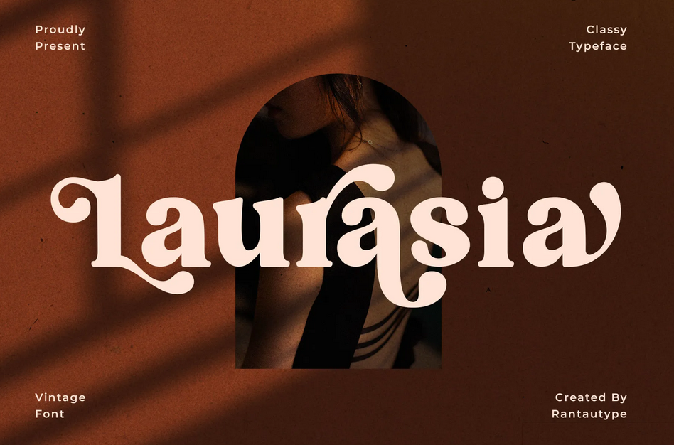 11. Laurasia Vintage Serif Font