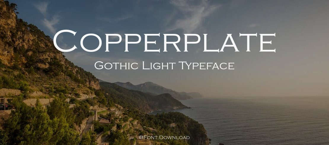 15. Copperplate Gothic