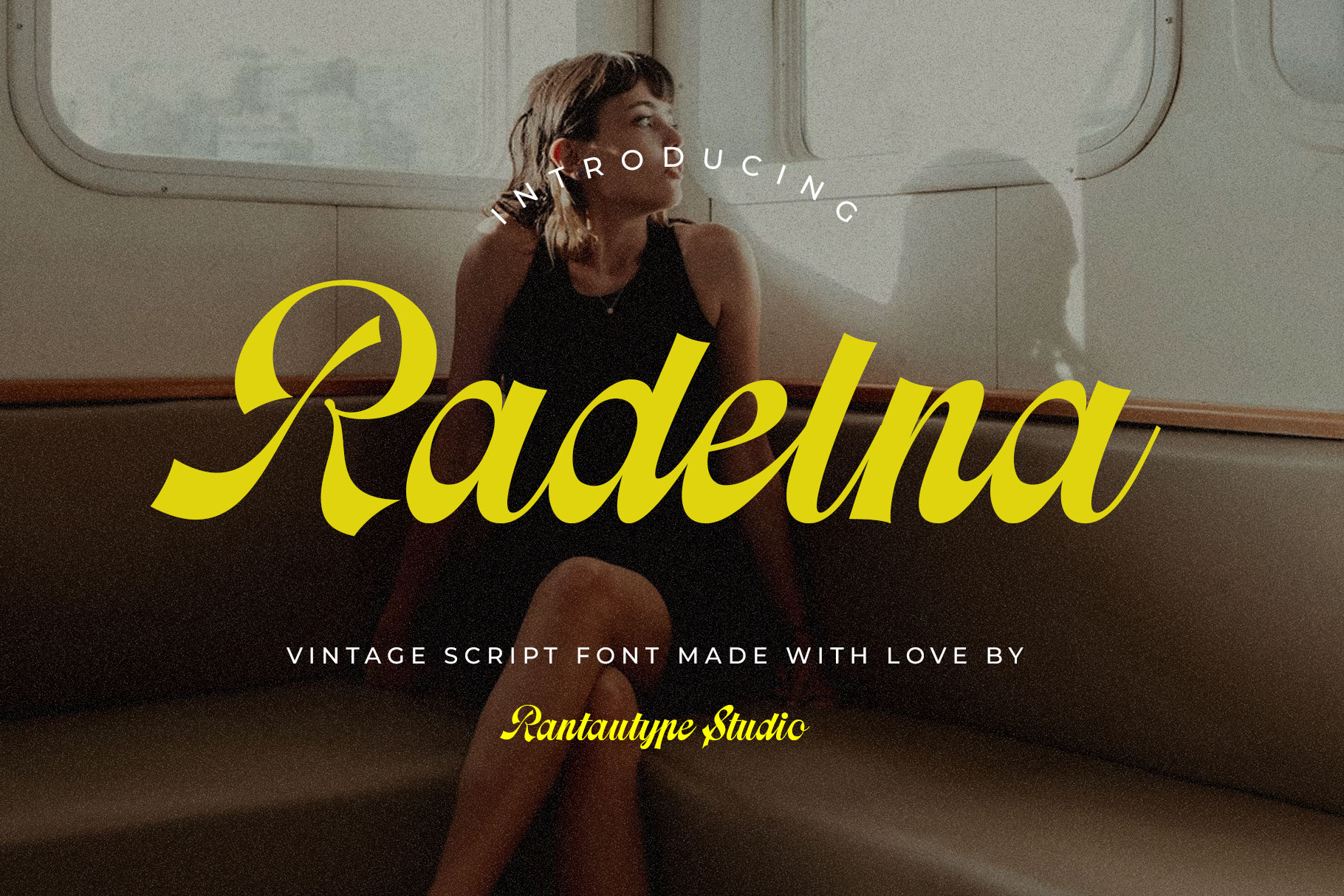 16. Radelna Vintage Script Font