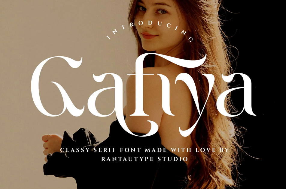 19. Gafiya Classy Serif Font