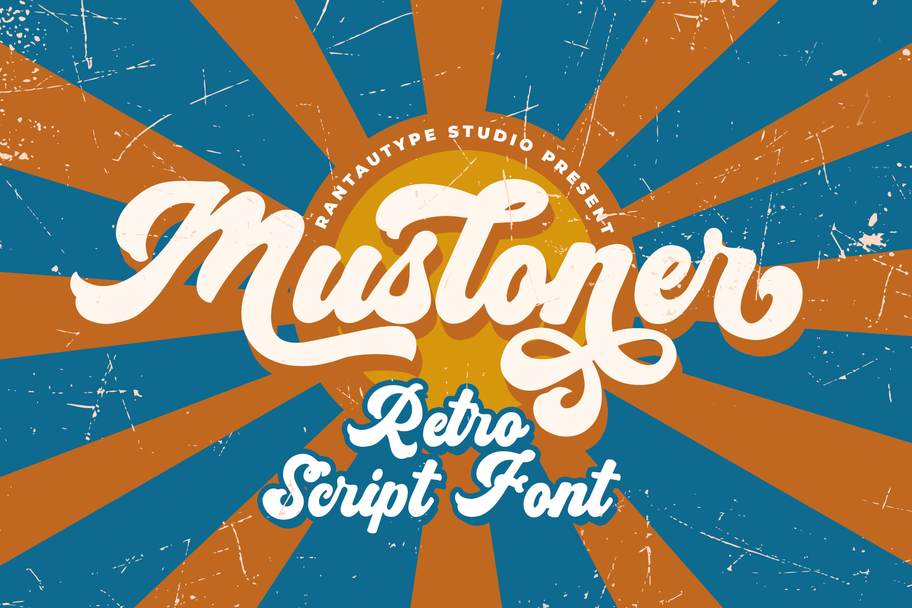 26. Musloner Bold Retro Font
