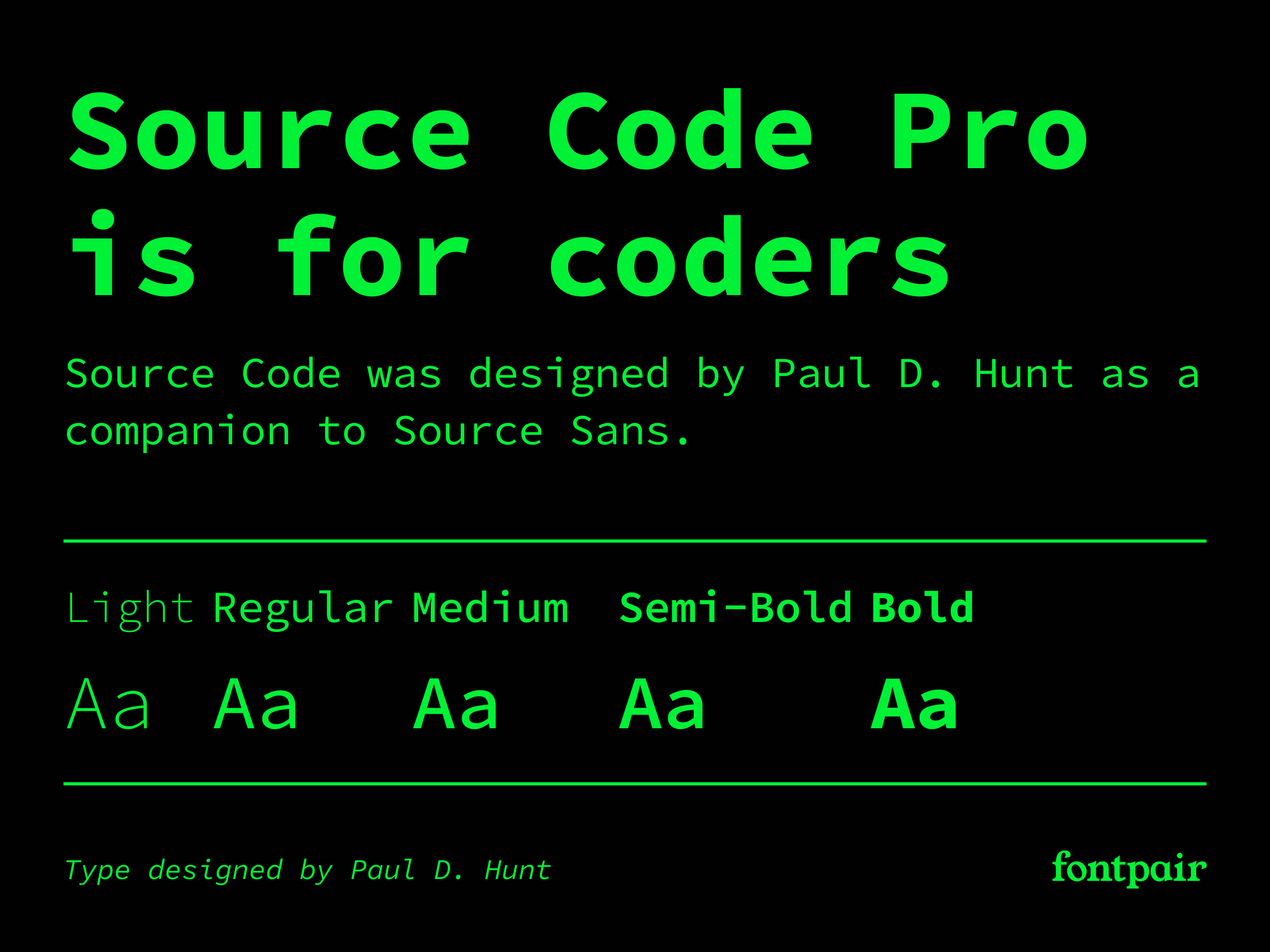 3. Source Code Pro