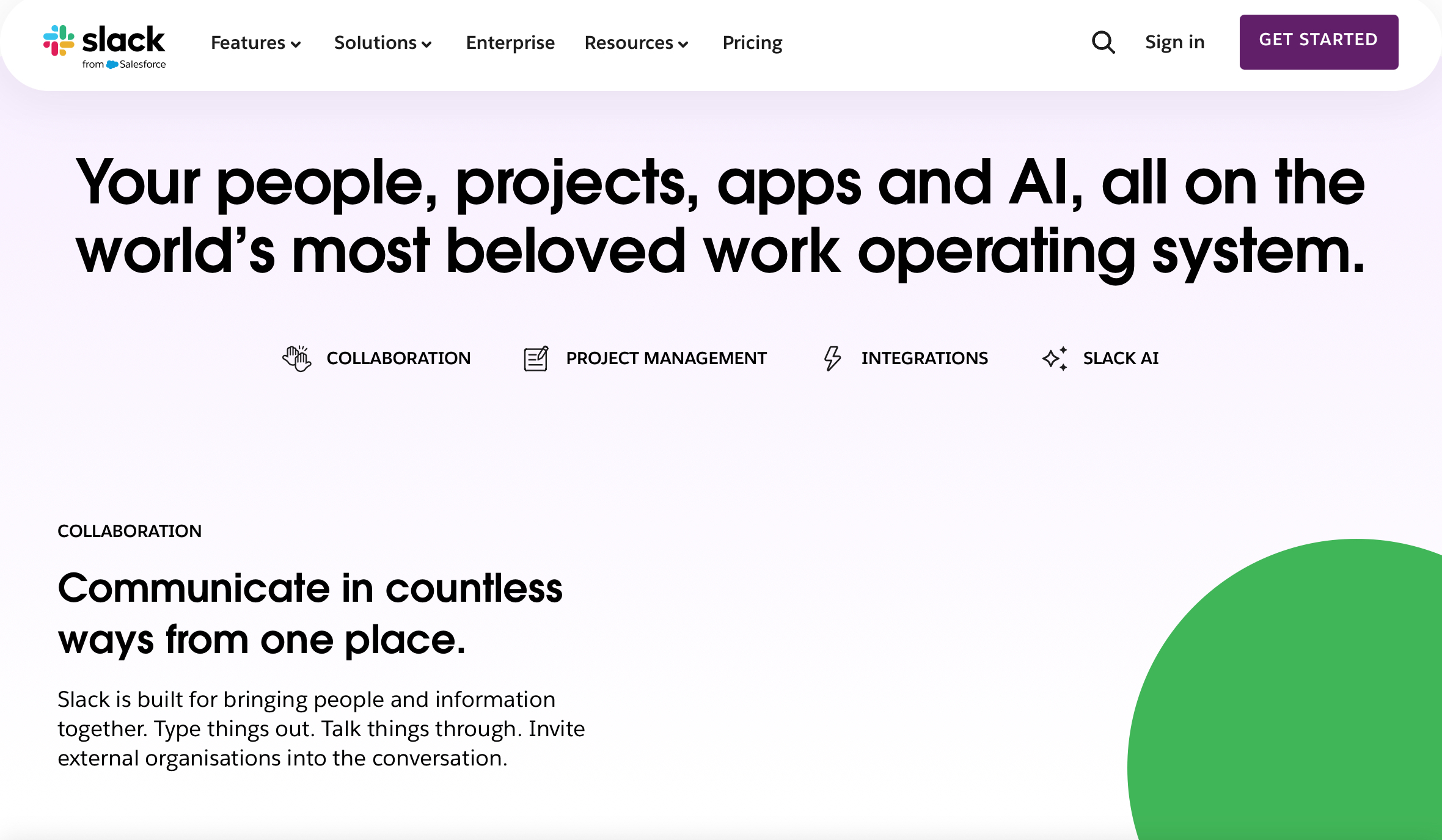 4. Connect People with Slack
