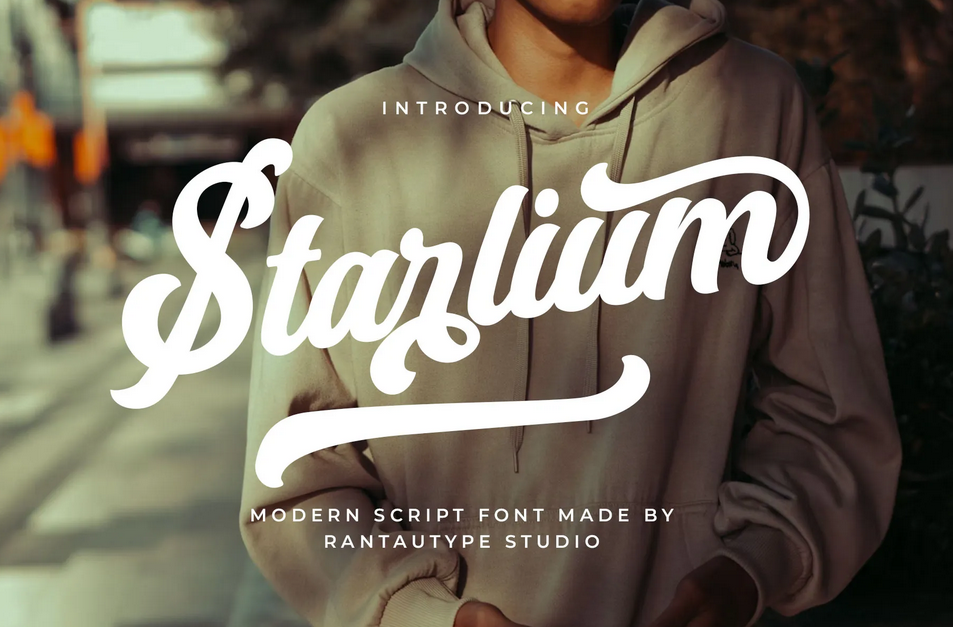 5. Starlium Authentic Script Font