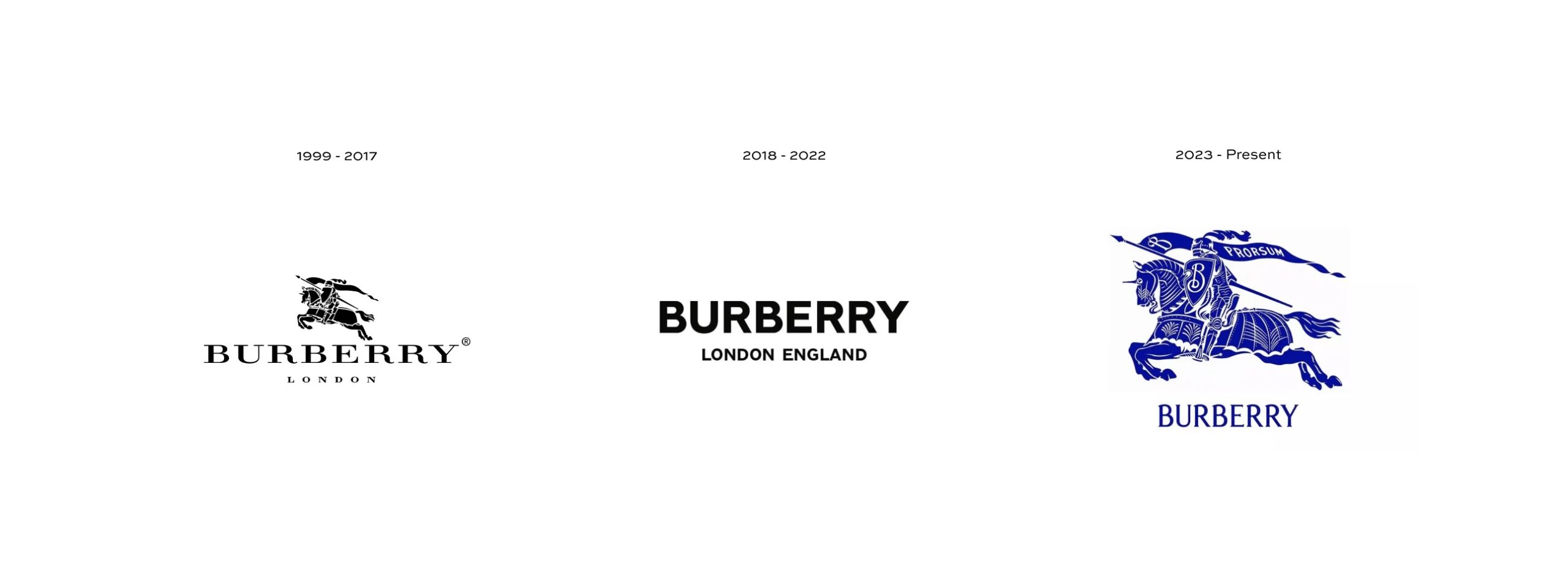 Iconic Horse-Knight Burberry Logo