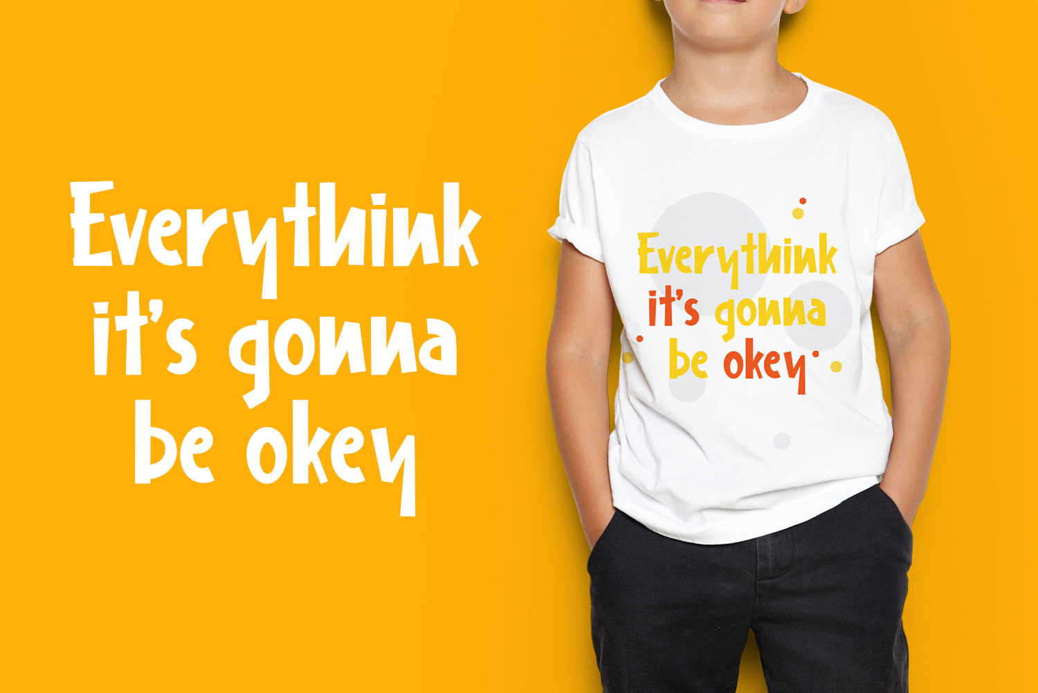 Weekend Story font for playful t-shirt