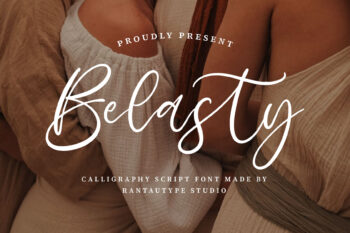 Belasty Calligraphy Script Font