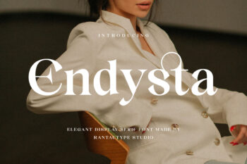 Endysta Luxury Modern Serif Font