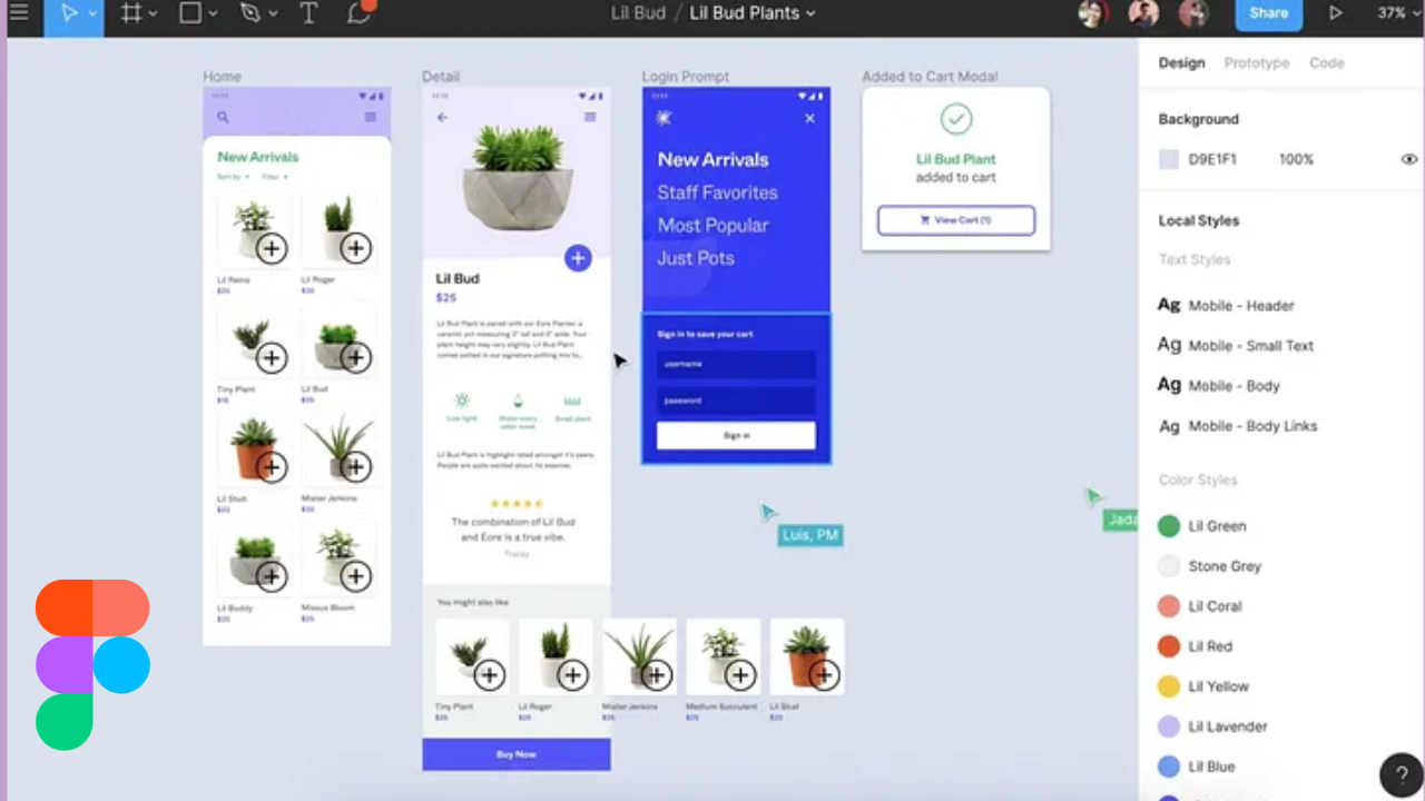 Figma’s Interface