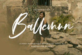 Ballemun Classy Handwritten Brush Font