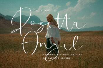 Rosetta Angel Handwritten Font